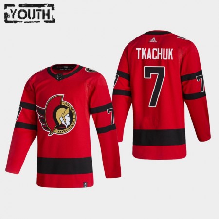 Dětské Hokejový Dres Ottawa Senators Dresy Brady Tkachuk 7 2020-21 Reverse Retro Authentic